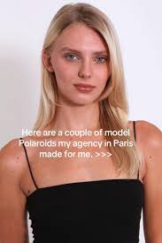 What to Wear to Model Polaroids