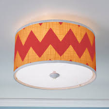 A wide variety of orange ceiling light options are available to you, such as design style ceiling pendant light shade chandeliers durable color balloon lamp child bedroom living room cafe ceiling light. Magna Chevron Drum Shade Ceiling Light Shades Of Light