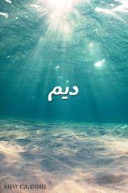 صور اسم ديم صورة