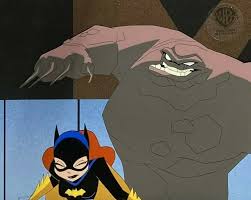 BRUCE TIMM rare BATGIRL & CLAYFACE cel Blades Holiday Knights BTAS WB  COA | eBay