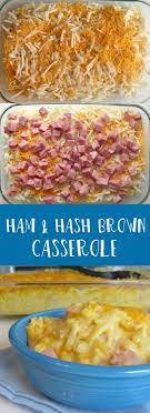 Ham Hash Brown Breakfast Casserole Written Reality Recipe Easy Casserole Recipes Recipes Food