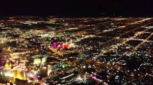 4k aerial pan over the las vegas strip at night. Vegas Strip Night Time Aerial View Youtube