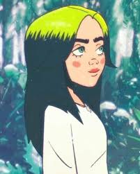 People interested in billie eilish cartoon also searched for. Billie Eilish Cartoon Paint By Numbers Numpaint Paint By Numbers