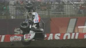 95 rheem camry for leavine family racing in the nascar cup. Christopher Bell Flips Big During Final Laps Of Lucas Oil Chili Bowl