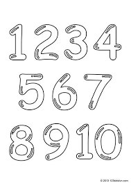 Each printable highlights a word that starts. Free Printable Number Coloring Pages 1 10 For Kids 123 Kids Fun Apps Free Printable Numbers Kids Printable Coloring Pages Printables Free Kids