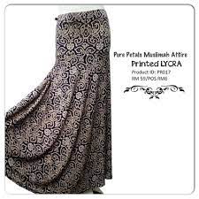 Susahnye nak cari skirt kembang!. Skirt Labuh Ms Yasmeen Pure Petals Muslimah Attire