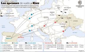 Rumbo A Kiev 36 Horas En Coche O 13 Horas De Avion Desde Madrid