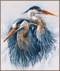 Maybe you would like to learn more about one of these? Cross Stitch Corner Lanarte Great Blue Herons