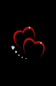 Red heart black background hd wallpaper. Black And Red Heart Wallpapers Wallpaper Cave
