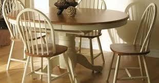 Cotswold Painted Pine Round Extending Dining Table And Chairs Pine Table And Chairs Dining Table Makeover Dining Table Chairs