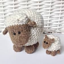 Browse all pattern on www.polushkabunnyknit.com. Moss The Sheep Knitting Pattern By Amanda Berry