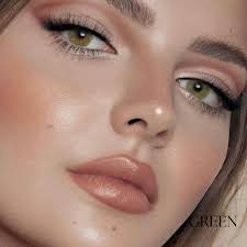 Lente de contato anual Beauty Vision Colors com grau para miopia (caix