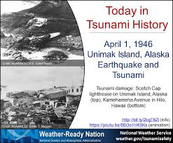 Parts of alaska are under tsunami warnings after a 8.2 magnitude earthquake struck off the coast these include south alaska and the alaska peninsula, from hinchinbrook entrance, (90 miles east of seward) to unimak pass, and for the aleutian islands, from unimak pass (80 miles northeast of. California Department Of Conservation On Twitter Tsunami History A Tsunami Caused By A M8 6 Earthquake Off Alaska S Aleutian Islands 4 1 1946 Was Observed Throughout The Pacific Most Of The 167 Lives Lost And