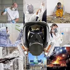 Amazon.com: Bgs13 Full Face Respirаtor Reusable, Gas Cover Organic Vapor  Mask and Anti-fog, dust-proof Face Cover, Full Face Cover, Protection for  for painting, mechanical polishing, logging, welding : Tools & Home  Improvement