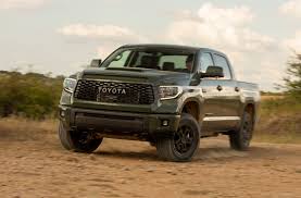 Trd pro sequoias are available in an exclusive color, army green, which looks like a few thousand toy army men were melted in a vat and sprayed on in the paint booth. 2020 Toyota Tundra Toyota Usa Newsroom
