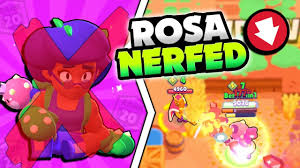 New rosa brawler is op! Rosa Nerfed Is She Still Op New Rosa Update Changes In Brawl Stars Rosa 500 Showdown Gameplay Youtube