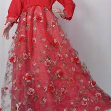 Gamis syar'i polos robe is a good muslim fashion especially with the addition of a combination it will look more luxurious and simple. Model Baju Gamis Organza Terbaru 2018 Inspirasi