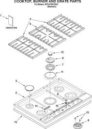 kitchenaid kfgu766vss01 cooktop