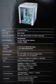 Leo first got to see it at computex, but what does he think of it after building a custom loop in. Thermaltake Level 20 Ht Snow Test Die Technischen Daten