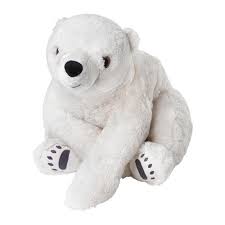 Snuttig Soft Toy Polar Bear White Ikea Polar Bear Plush Toy Bear Plush Toy Polar Bear Plush