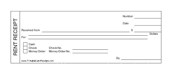 these professional rent receipts print out three per page and are formatted horizontally like tradition receipt template invoice template word invoice template