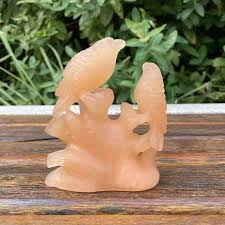 Hand Carved Orange Aventurine Bird Carving|crystal Bird Statue|aventurine  Animal Bird Decor|crystal Bird Gift for Women and Men Home Decor