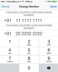 Change the numbers to the imei code you would like to change. How To Change Your Phone Number In Whatsapp Dr Fone
