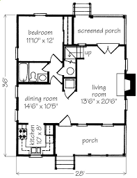 Tiny Cabin Floor Plan I Would Put The Kitchen Beside The Bathroom And The Dining Room Up Front In A Built In Banquet Space Tiny Cottage Floor Plans Cottage Floor Plans Cabin