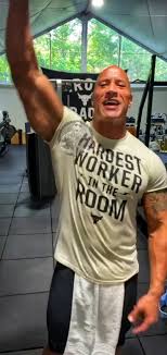 Then I Enter Dwayne Johnson Workout Chart Dwayne The Rock