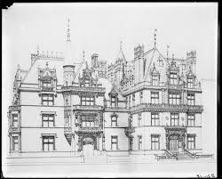 « au petit château ». Petit Chateau Virginia Fair Vanderbilt House New York Ny Drawings By Mckim Mead White Show W K Vanderbilt S Petit Chateau