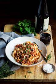 Vegan Bolognese With Tagliatelle Lazy Cat Kitchen Recipe Vegan Bolognese Beyond Meat Burger Bolognese