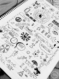 These cactus doodles from @estudateca will add extra cuteness to your bullet journal pages. Doodle Sk H Easy Drawing Ideas Novocom Top