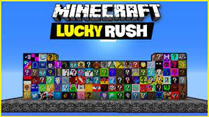 Put your finger and pray this special block will release you to what you want. Alle Lucky Blocks Aus Dem Modpack Minecraft Lucky Rush Youtube