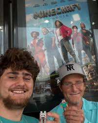 Went to see the Minecraft movie with my dad