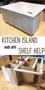 Kitchen Island Made With Shelf Help Carcasses With Face Frames Diy Kitchen Remodel Kitchen Island With Seating Diy Kitchen Renovation