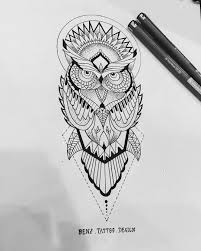 Maybe you would like to learn more about one of these? Mandala Owl Design Designed By Benliamz Owl Owltattoo Tattoodesign Tattooist Tattoo Tatto Geometric Owl Tattoo Owl Tattoo Design Owl Tattoo Small