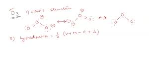 O3 Lewis Structure - How To Draw The Dot Structure For O3 - Youtube