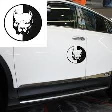 Waterproof Pitbull Dog Bulldog Car Sticker Decoration Decal Auto Styli Car Stickers Pitbull Dog Sticker Decor