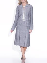 Veste manches longues bleu marine, coton/viscose, taille 40, petit cordon. Veste Col Arrondi En Tissu Fil A Fil Anne Weyburn Femme Daxon