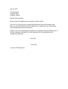 He is an enthusiastic person with a great liking for boating and can be an interesting new member of our club; Club Membership Resignation Letter
