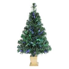 This fiber optic christmas tree is designed with led multicolor lights, and it comes with a stand for stability. Holiday Time Fiber Optic Concord Christmas Tree 32 In Green Walmart Com Walmart Com
