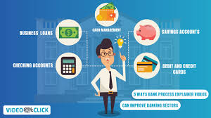 Bank Process Explainer Videos 2d Animated Corporate Video For Banking Explainer Videos Corporate Videos Video Production Company