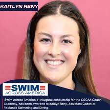 The CSCAA has selected our Coach Academy Scholarship recipients! Six  coaches to receive the Jean Freeman Scholarship, this year's award winners  are: Molly Hebzynski