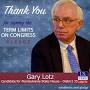 Profile Picture of Gary Lotz Pledges to Support Congressional Term Limitson Google