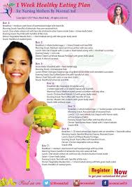 Nursing Mothers Diet Plan The Best Balanced Weight Loss