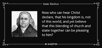 QUOTES BY ISAAC BACKUS
