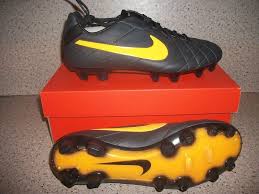 Nike Tiempo Legend Iv Fg Sport Cleats Dark Charcoal Laser Orange Men Sz 5 7 Cleats Nike Boots And Sneakers