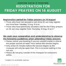 We hand over worries to allah. Islamic Religious Council Of Singapore Muis Assalamualaikum Wr Wb As Of 1 P M Today There Are Still Approximately 1 700 Slots Available For This Week S Friday Prayers On 14 August In Recent