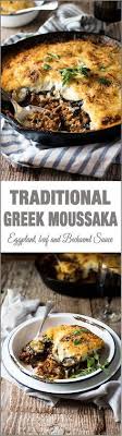 Moussaka Greek Beef And Eggplant Lasagna Recipe Greek Recipes Food Recipes
