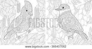 Print these out from the comfort of your home to start coloring! Coloring Pages Cute Vector Photo Free Trial Bigstock